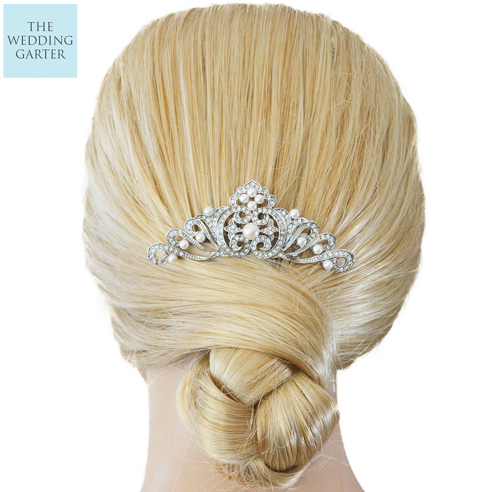 Bridal hair comb headpiece buy online in Australia BR09 main image 1