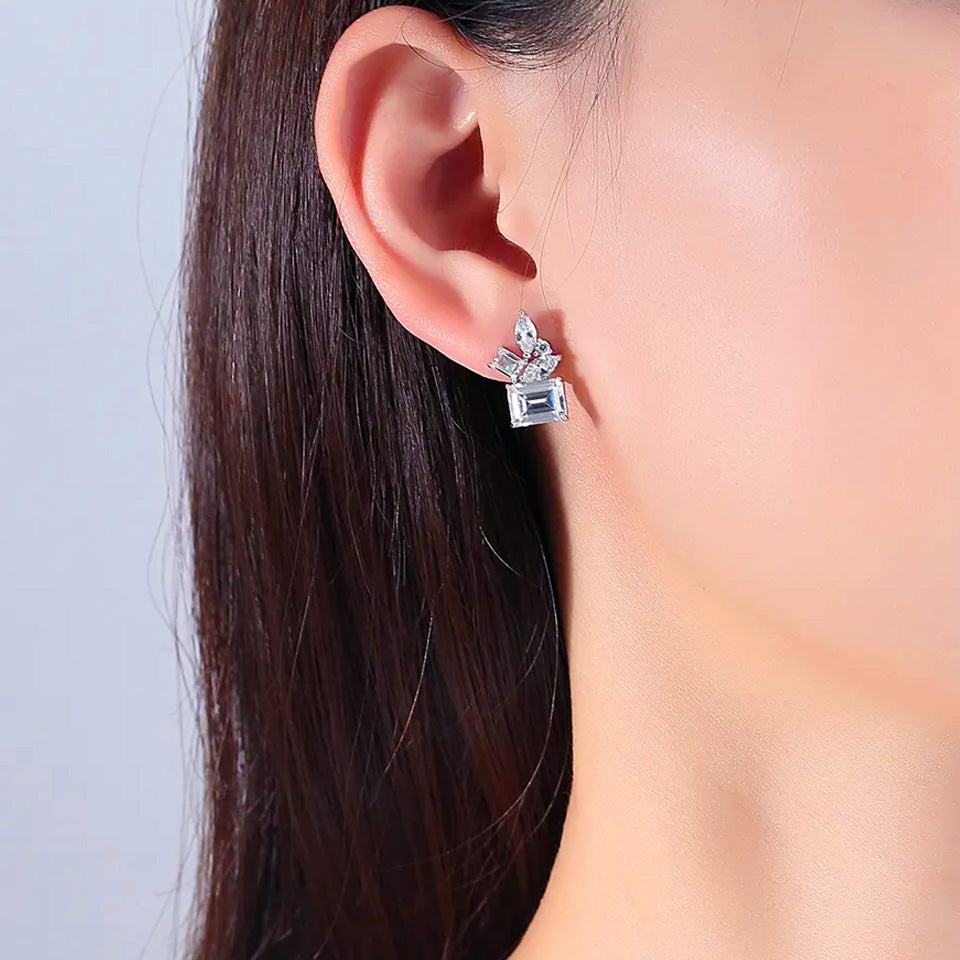 stud bridal earrings 