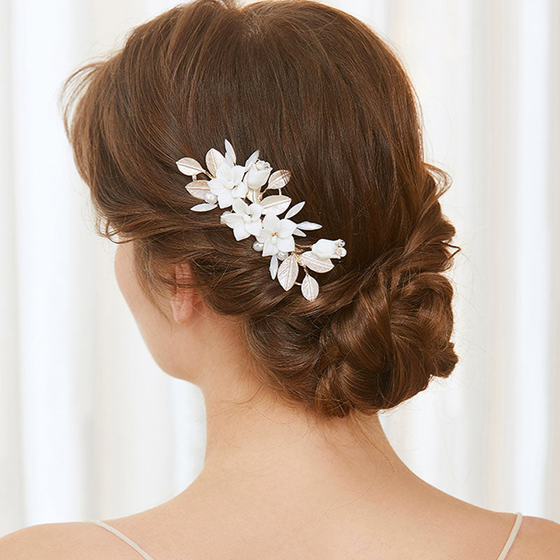 delicate bridal hair comb