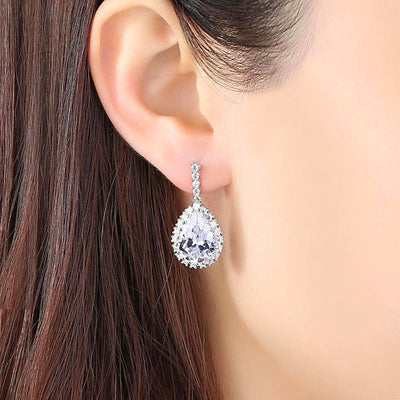 dropper earrings for brides