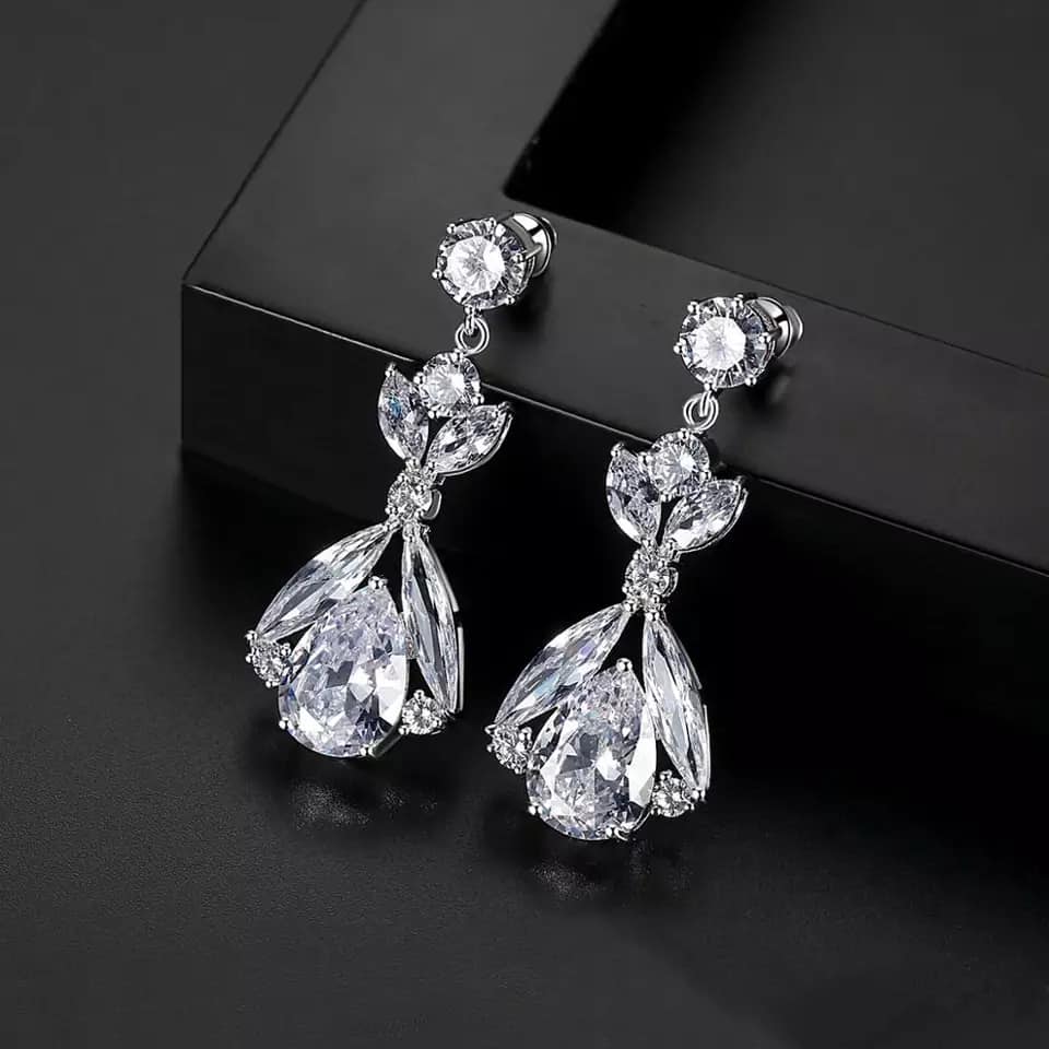 crystal brides earrings