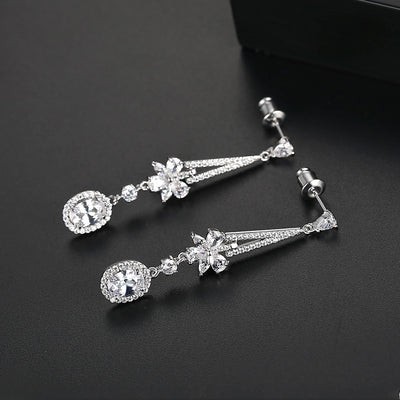 beautiful bridal earrings