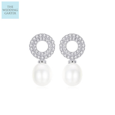 pearl bridesmiad earrings