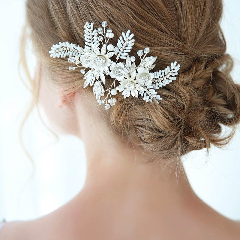 flower bridal headpiece