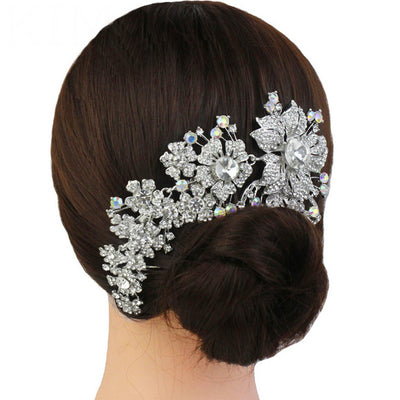 crystal bridal headpiece