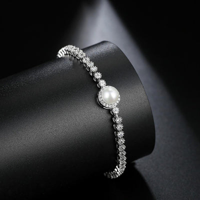 pearl wedding bracelet