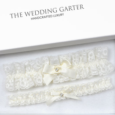 lace wedding garters