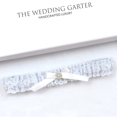 silk garter for bride