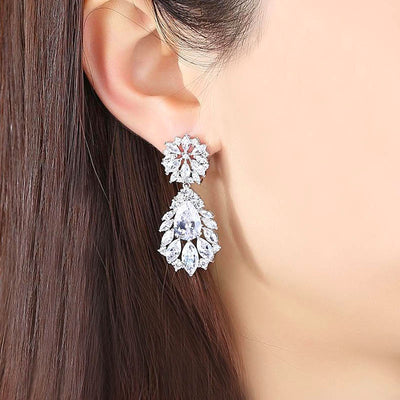 statement wedding earrings