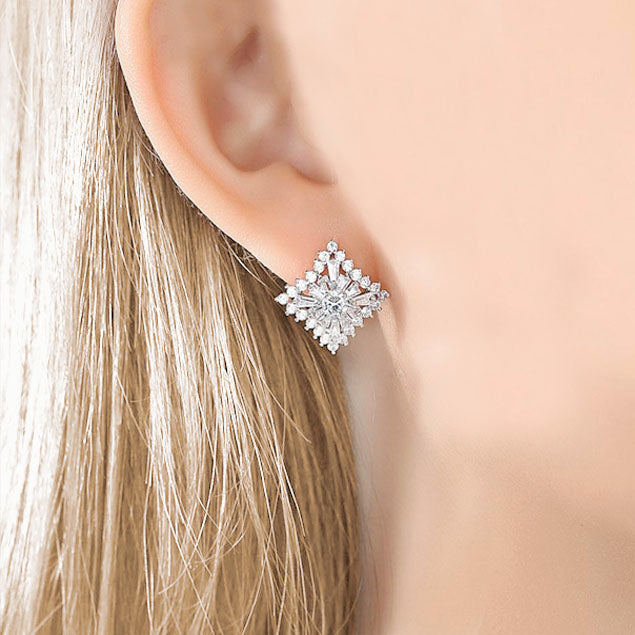 modern wedding earrings